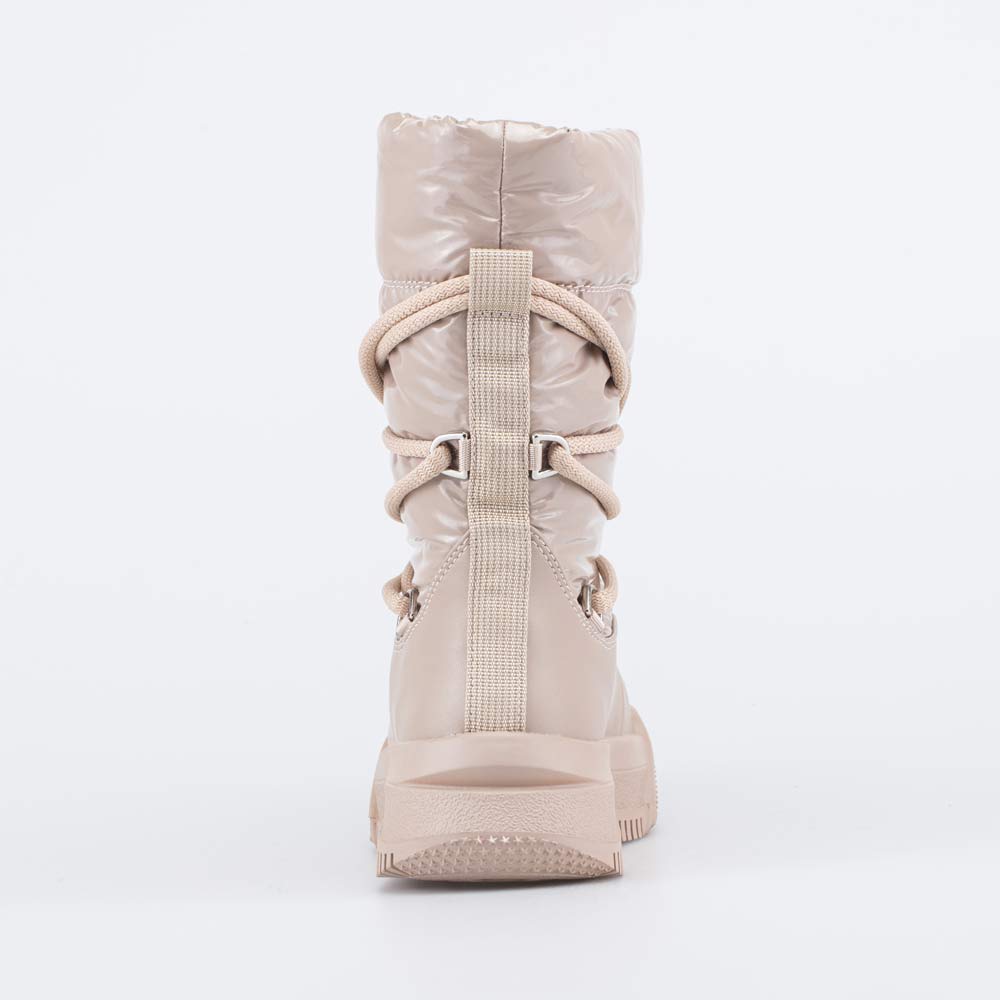 764055-42 Сапоги-дутики для девочки-подростка бежевый, все фото 5
