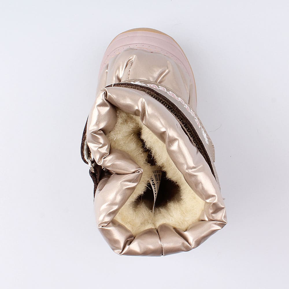 061011-41 Зимние сапожки-дутики бронзовый, все фото 4