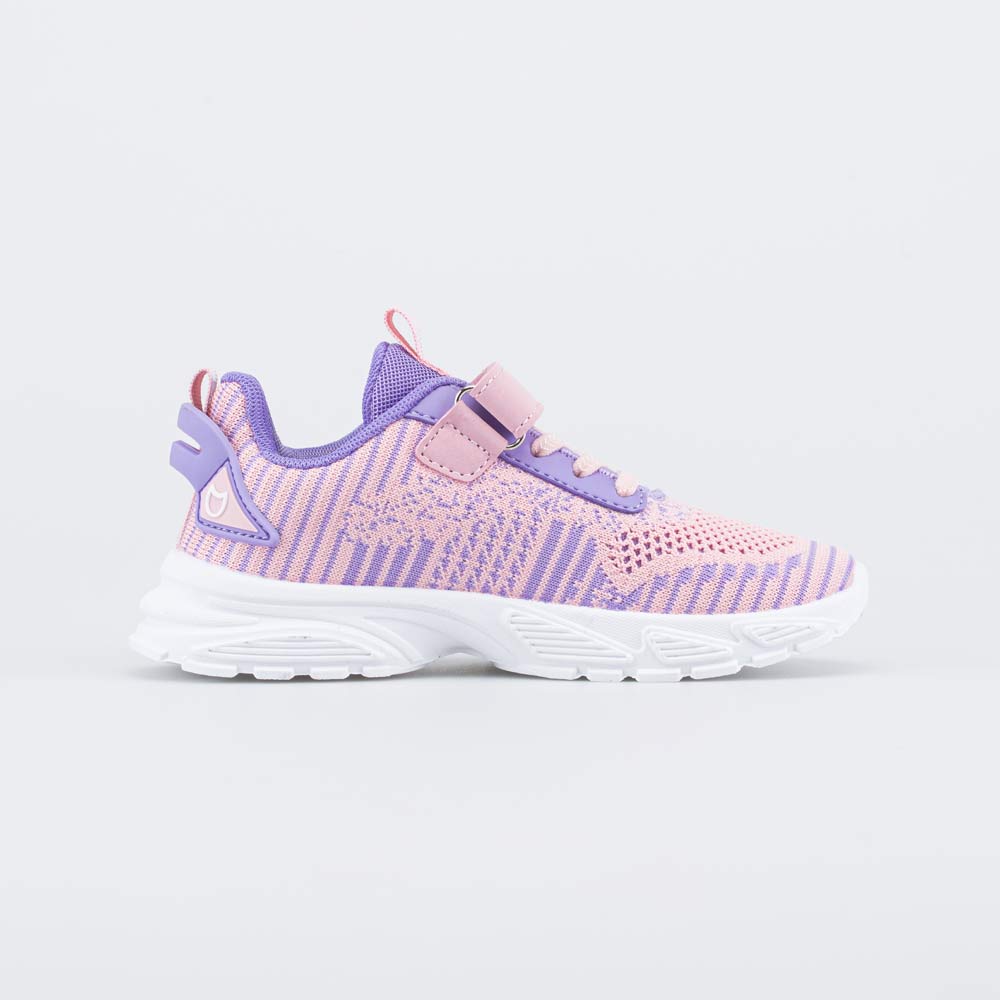 344452-13 Текстильные кроссовки розовый, все фото 2