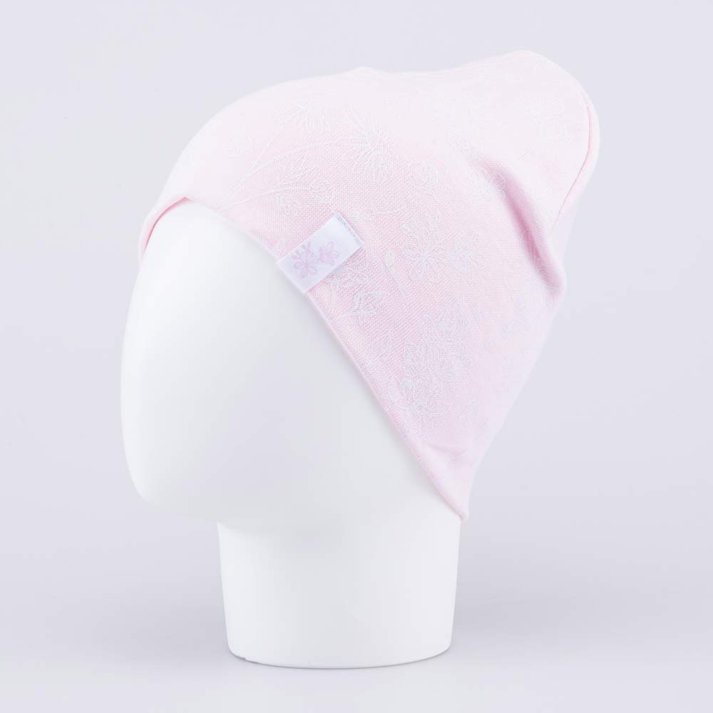 07811433-41 Шапка хлопковая детская светло-розовый, все фото 2
