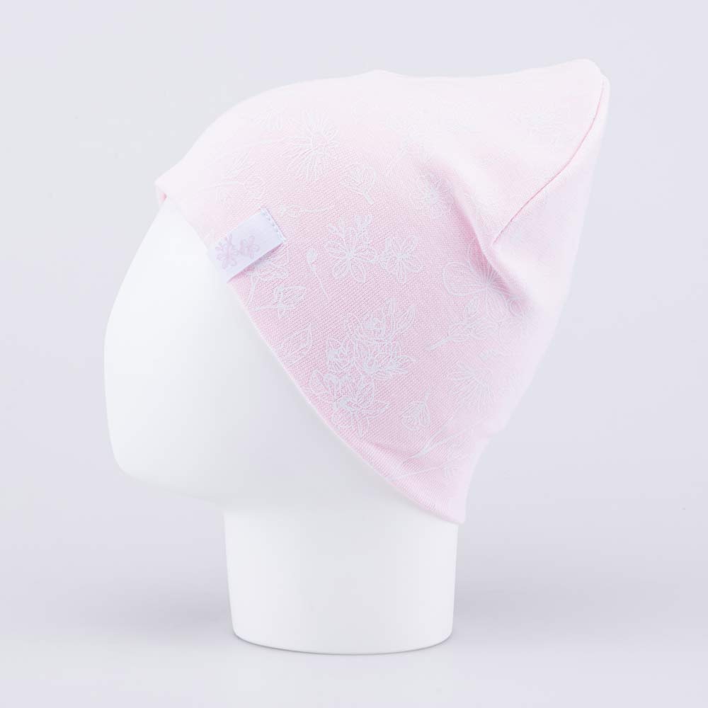 07811433-41 Шапка хлопковая детская светло-розовый, все фото 3