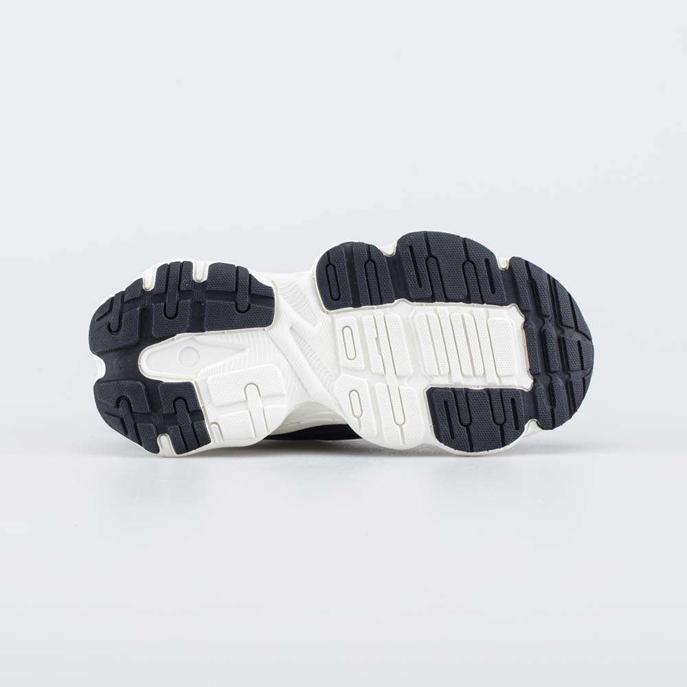 744268-12 Черные кроссовки с белой подошвой, все фото 3