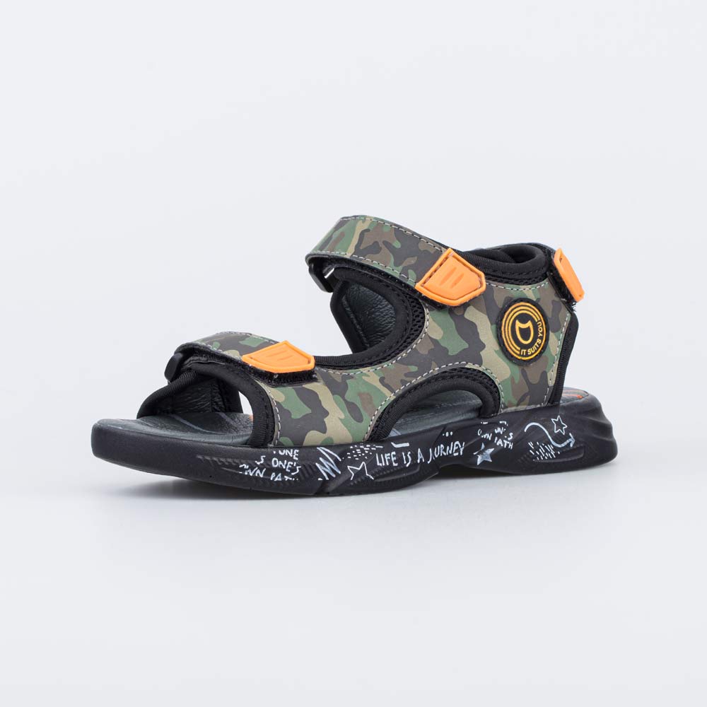 524104-22 Сандалии для мальчика Камуфляж, все фото 1