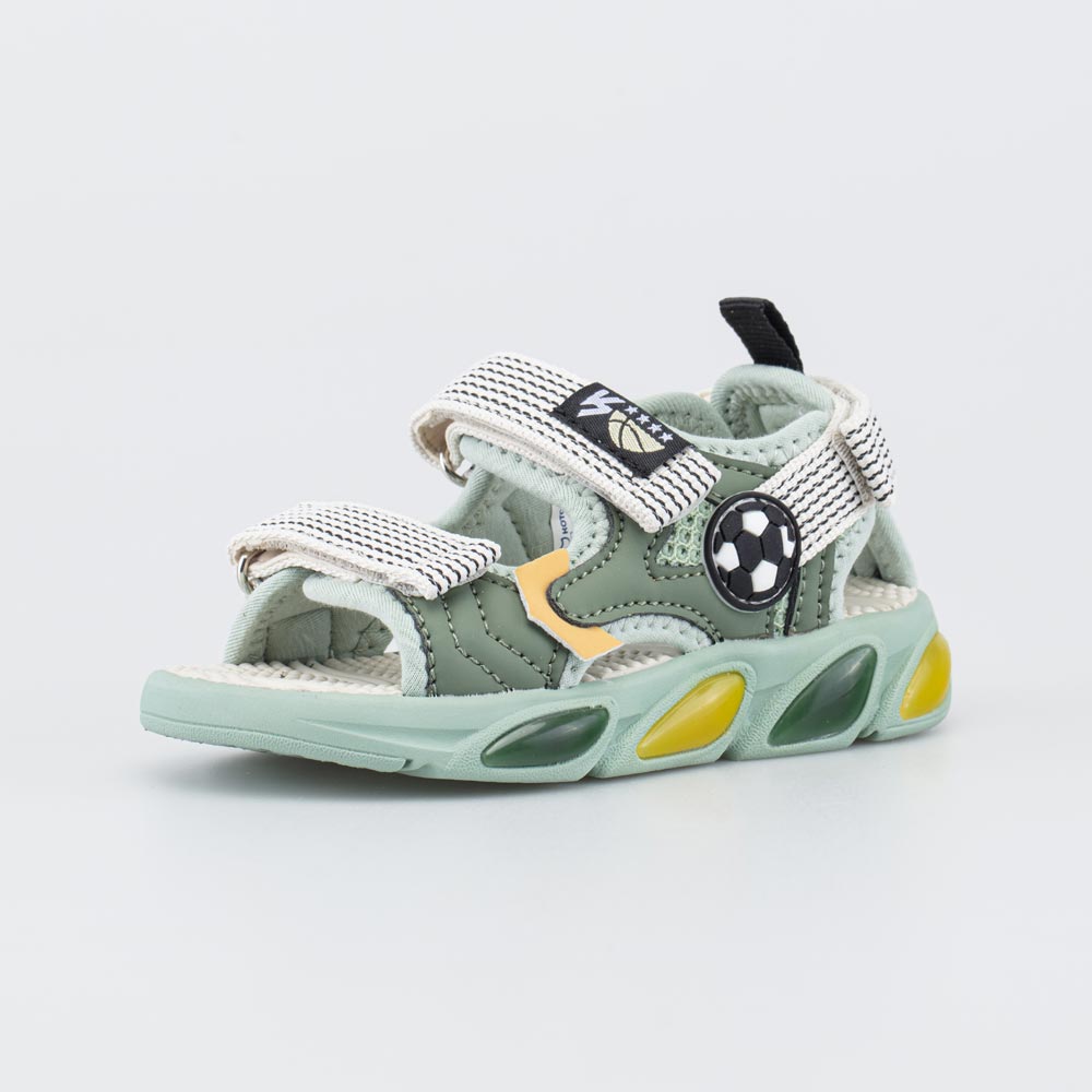 124043-12 Светящиеся пляжные сандалии для мальчика, все фото 1