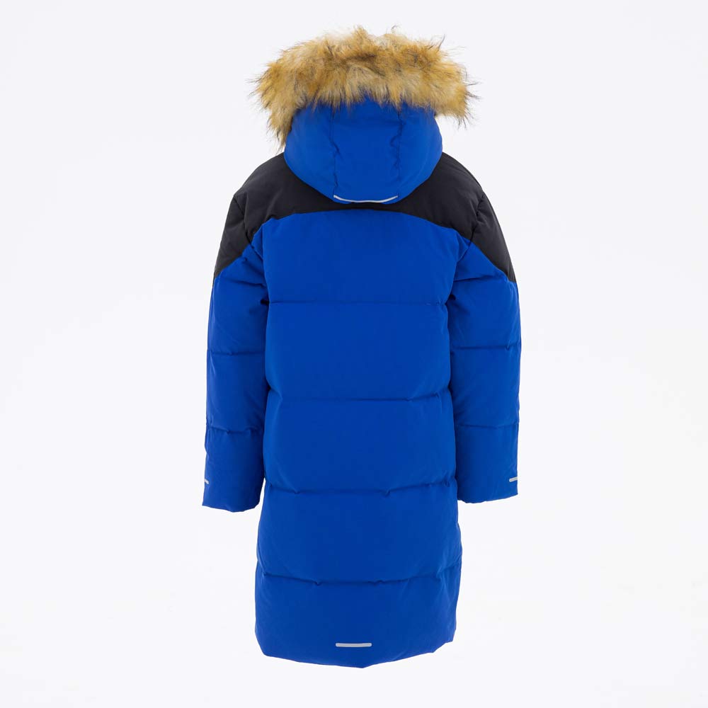07758055-40 Зимнее пальто-пуховик для мальчика синий, все фото 3