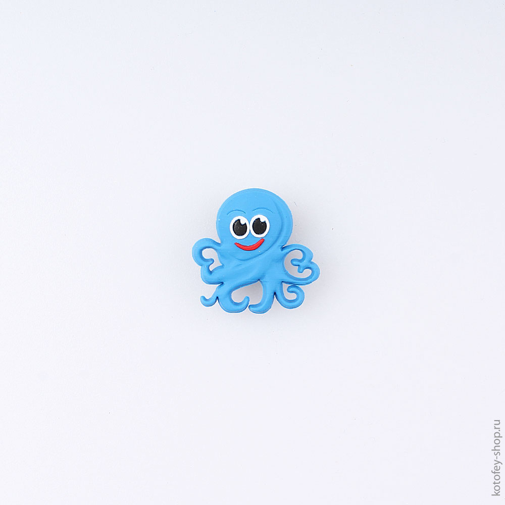 03014002-40 Украшение для обуви Осьминожка, все фото 1