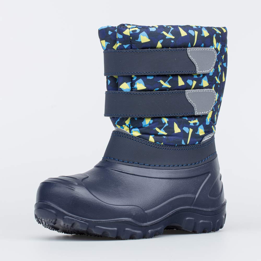 264013-45 Сноубутсы на липучках синий, все фото 1