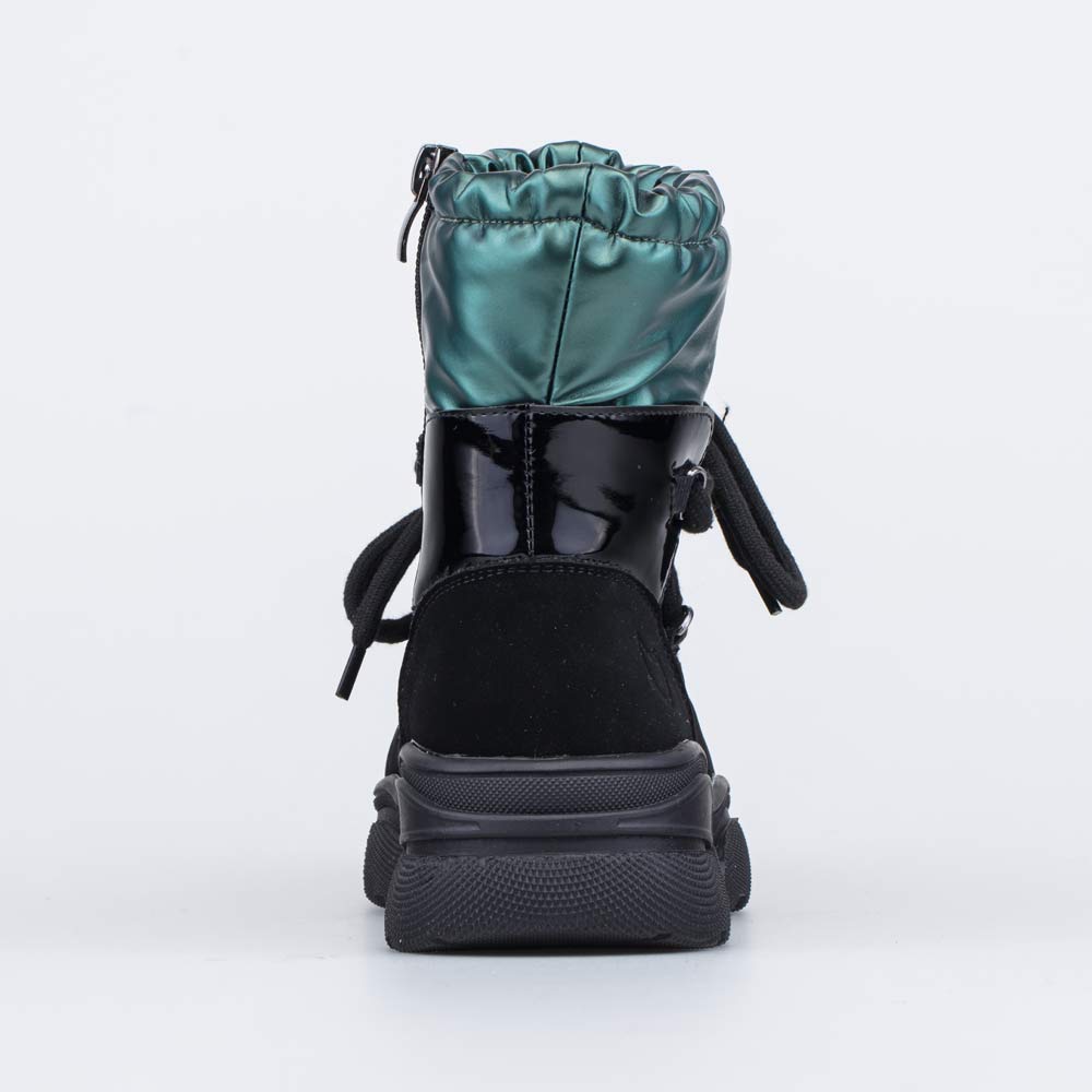 664141-42 Дутики на замке подростковые изумрудный, все фото 5