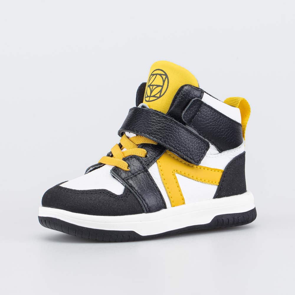 152397-11 Кожаные ботинки-кеды для мальчика , все фото 1