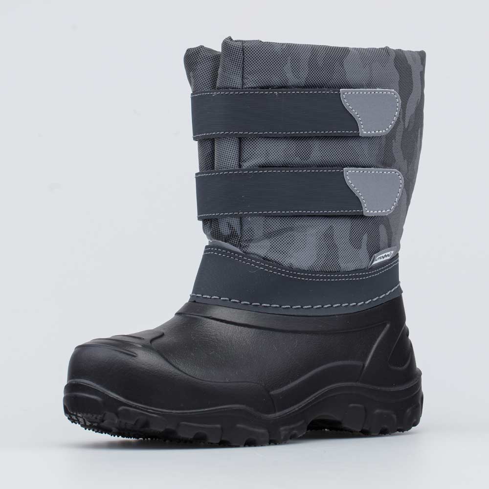 264013-44 Сноубутсы на липучках серый, все фото 1