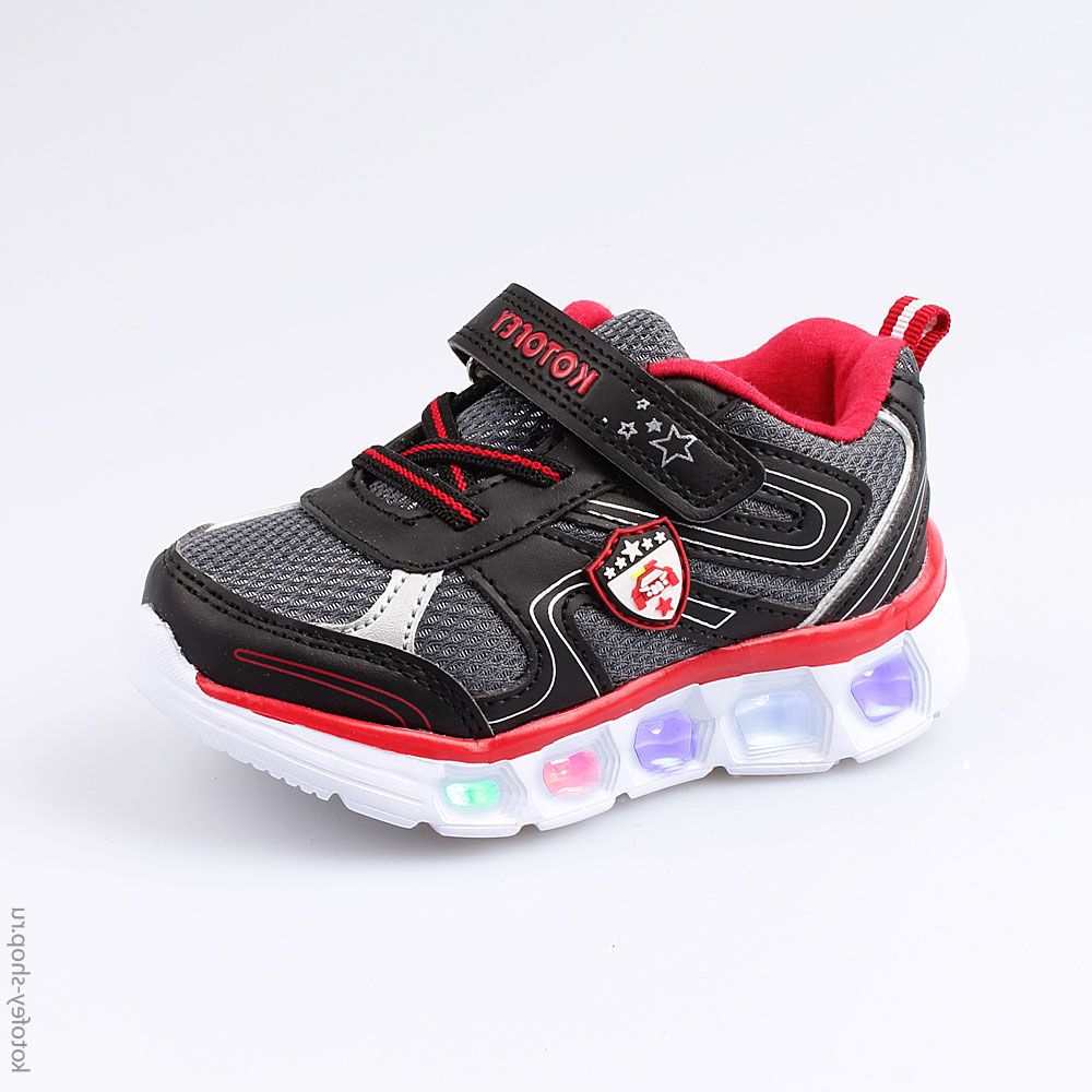 144084-72 Кроссовки с LED-подсветкой на подошве, все фото 1