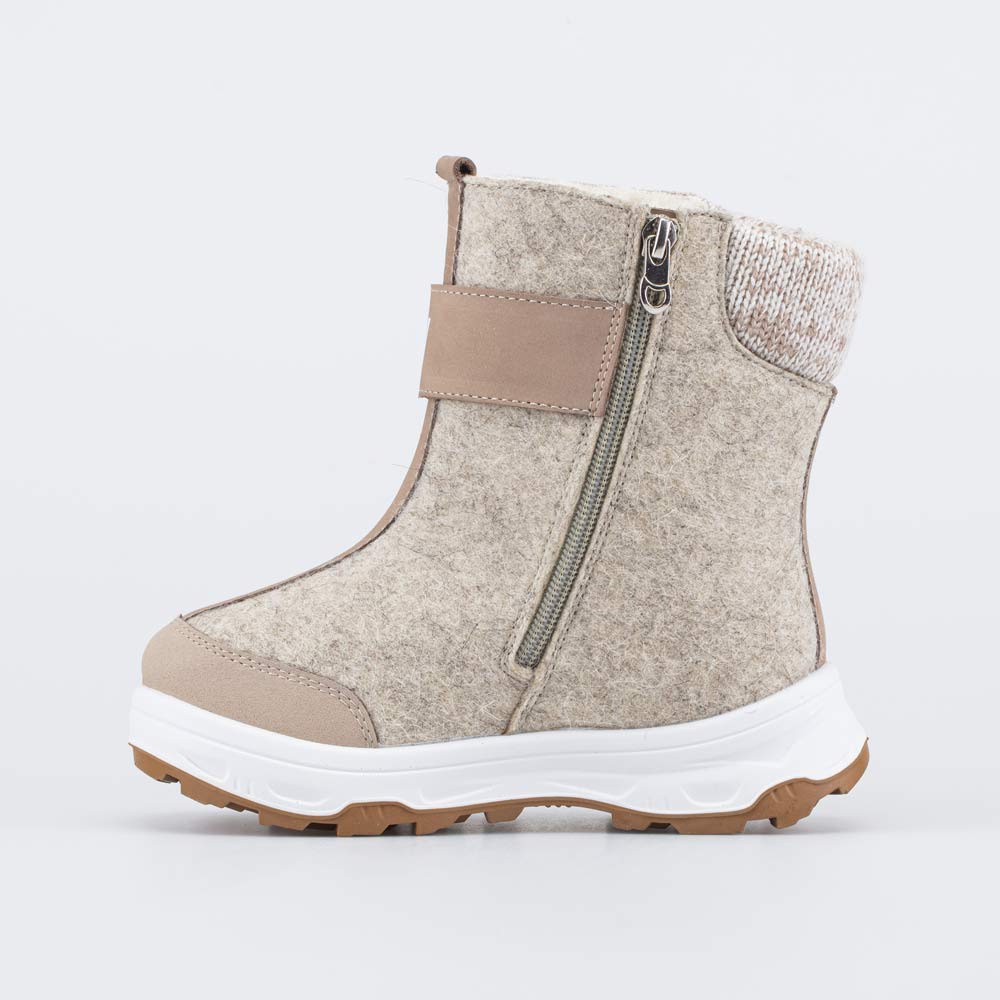 457006-41 Бежевые валенки для девочки Снег, все фото 2