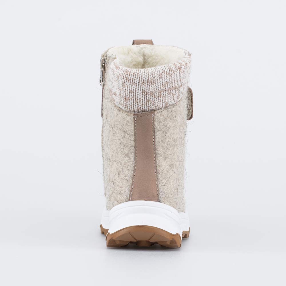 457006-41 Бежевые валенки для девочки Снег, все фото 5