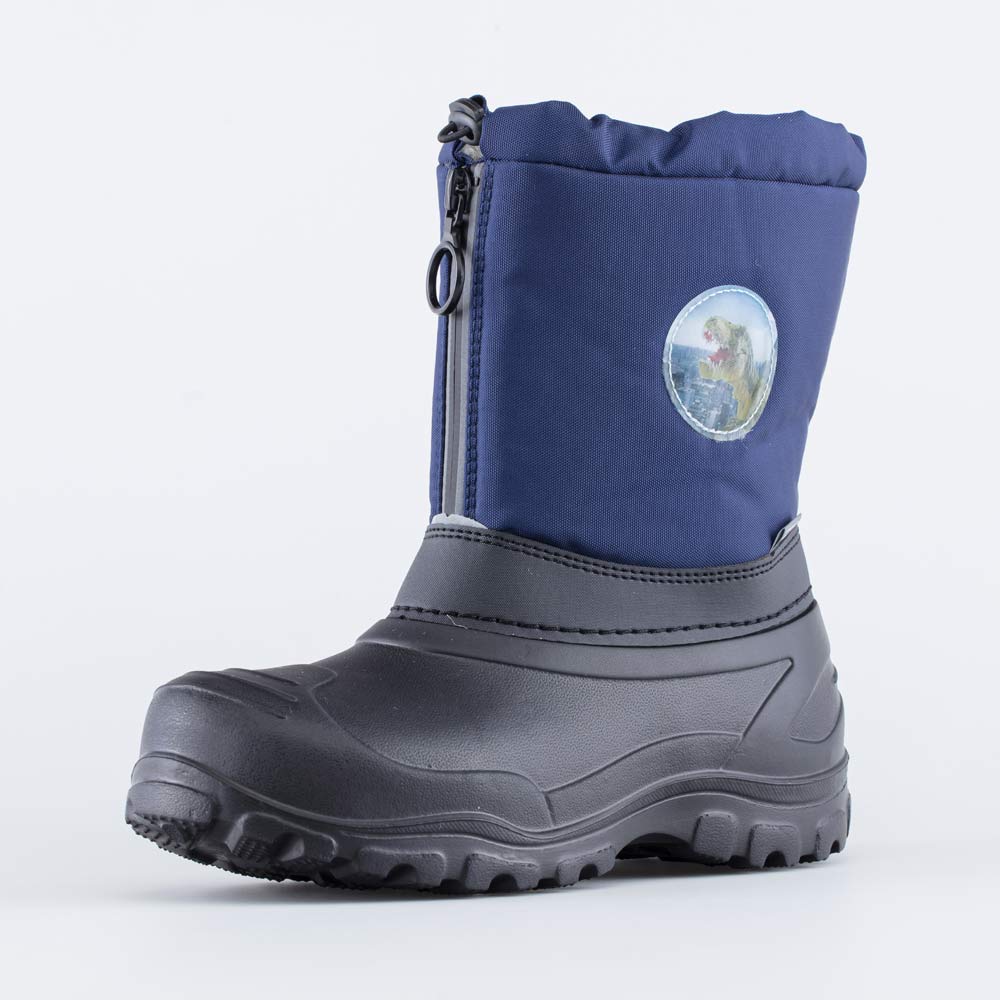 664128-41 Сноубутсы с защитой от снега Динозавр, все фото 1