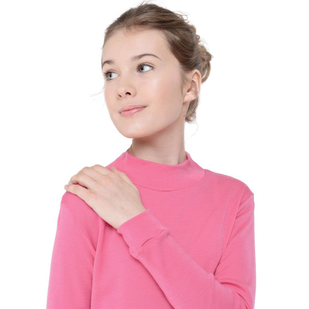 4CSJG2HLRU-042 Термоводолазка для девочек - подростков NORVEG Soft Teens розовый, все фото 3