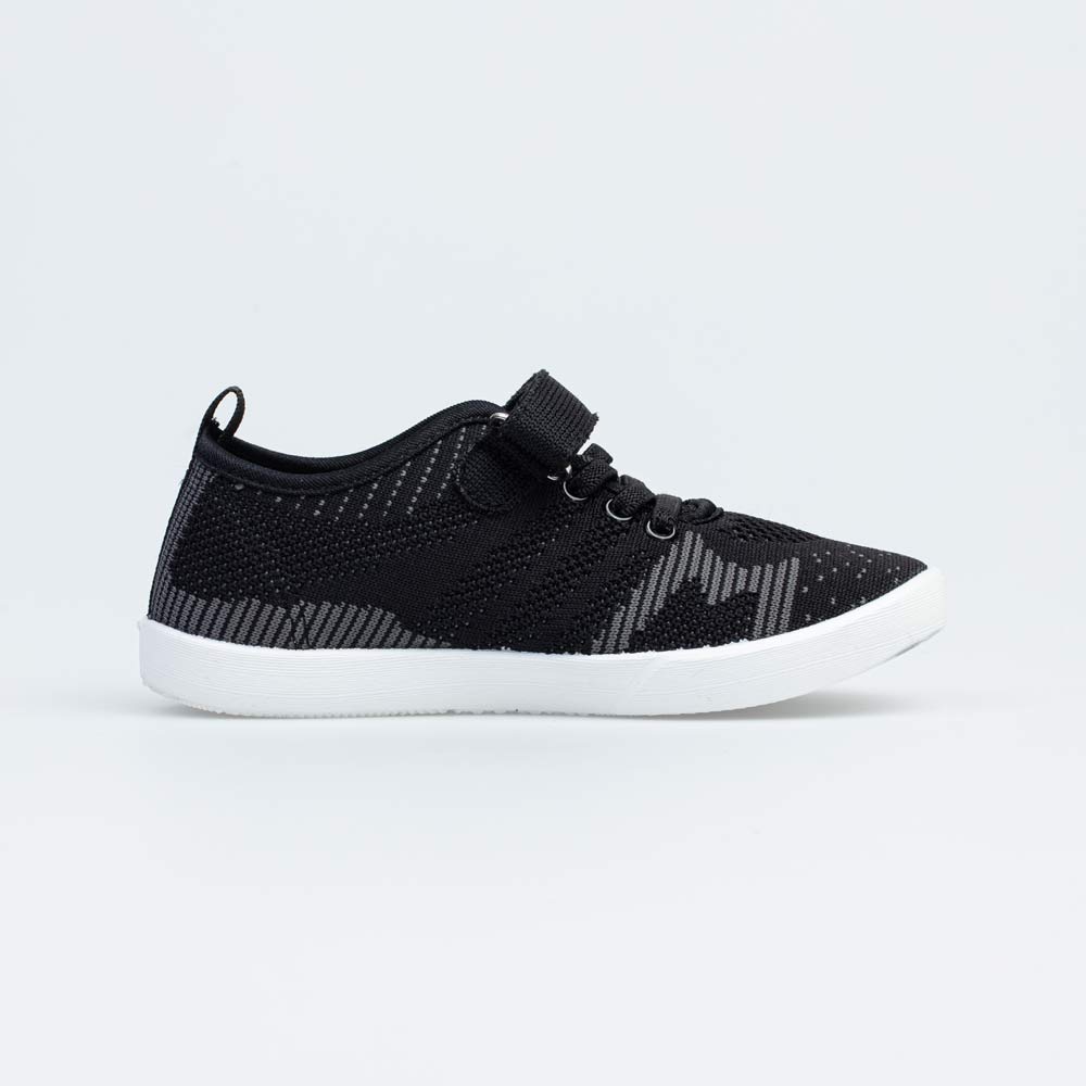 731131-15 Кеды из вязаного текстиля для мальчика-подростка черный, все фото 2