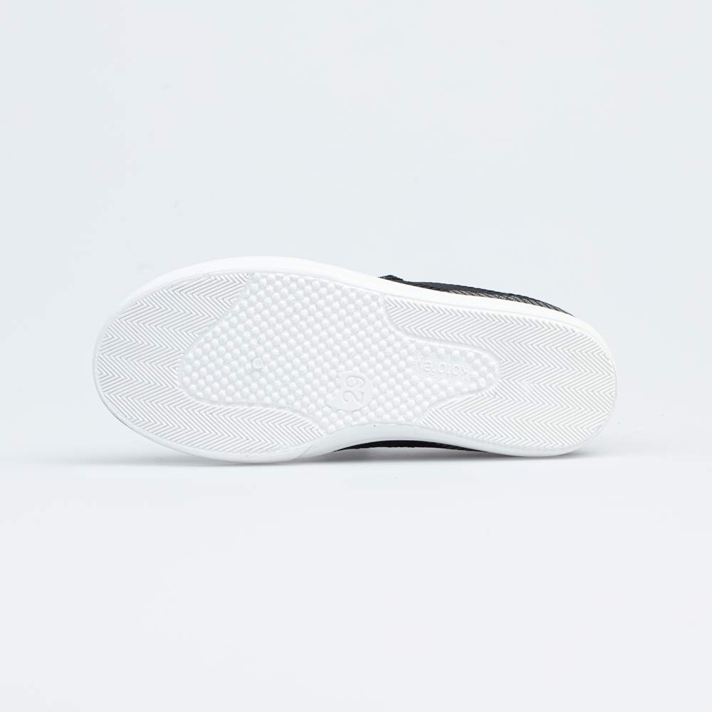 731131-15 Кеды из вязаного текстиля для мальчика-подростка черный, все фото 3