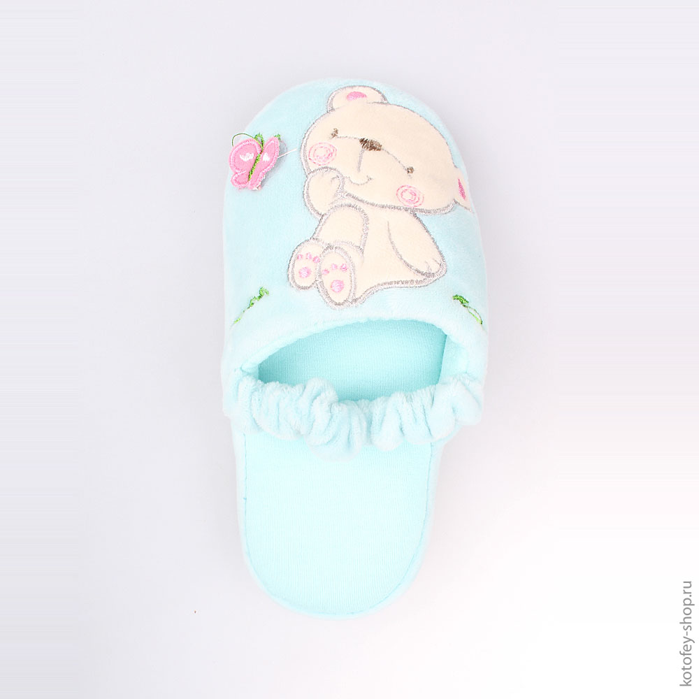 331043-11 Тапочки голубые, все фото 4