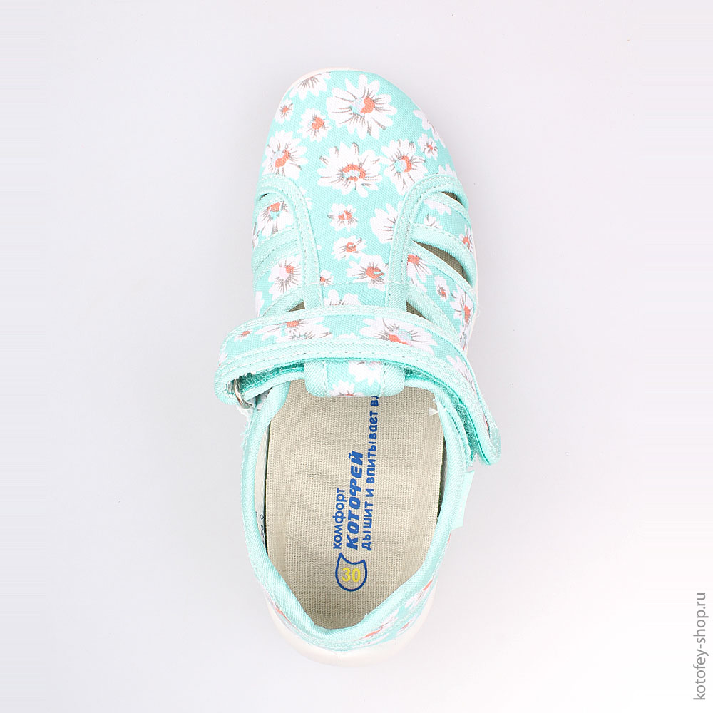 421015-11 Босоножки текстильные, все фото 4