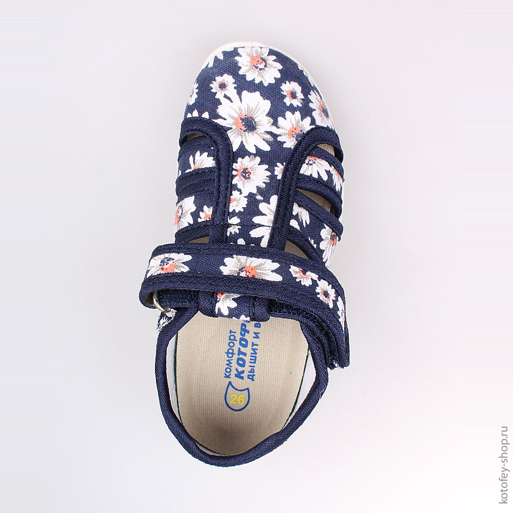 421015-13 Босоножки текстильные, все фото 4