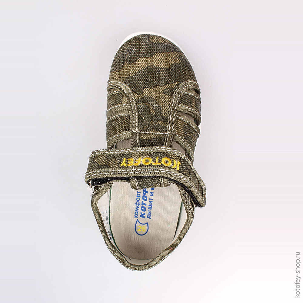 421021-12 Сандалии текстильные, все фото 4