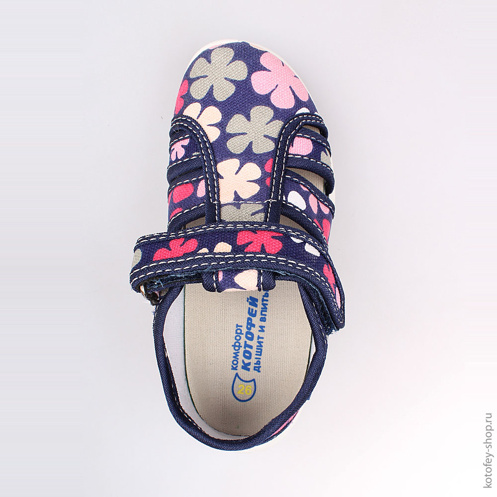 421023-11 Босоножки текстильные, все фото 4