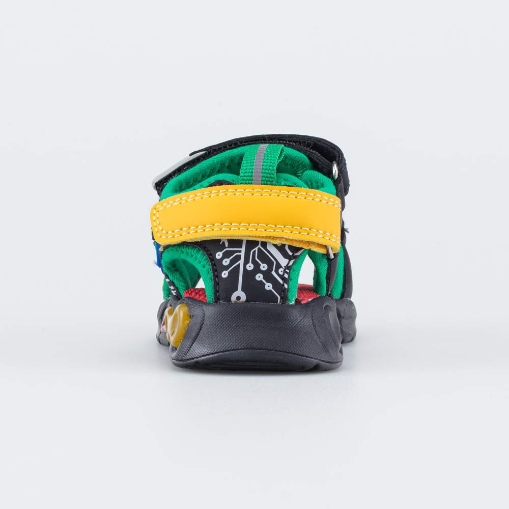 124037-12 Пляжные сандалии с LED Геймер, все фото 5