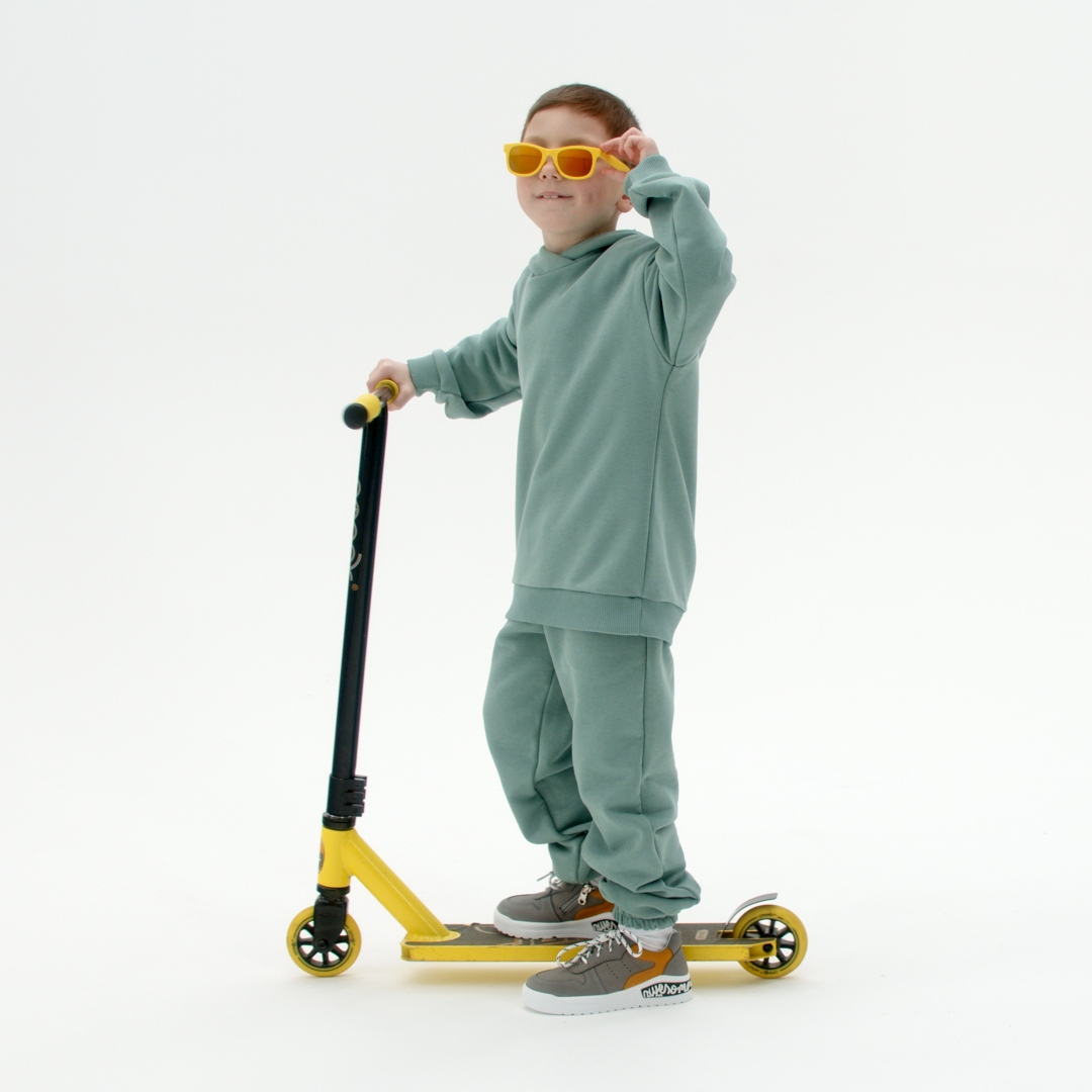 07064058-42 Костюм худи + брюки мятный, все фото 7