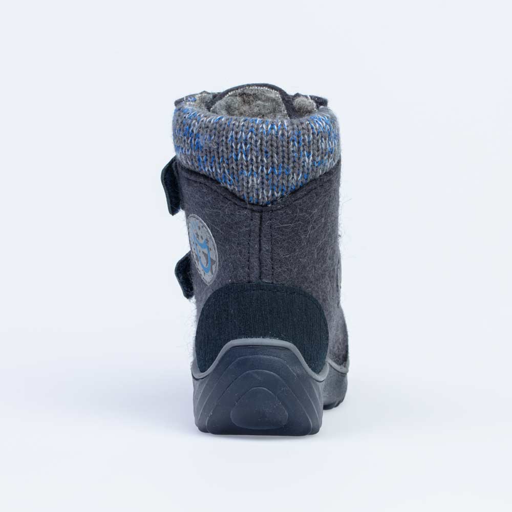 157006-42 Валенки на липучках Котофей синий, все фото 5