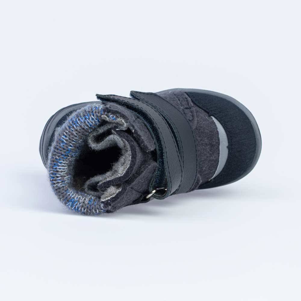 157006-42 Валенки на липучках Котофей синий, все фото 4