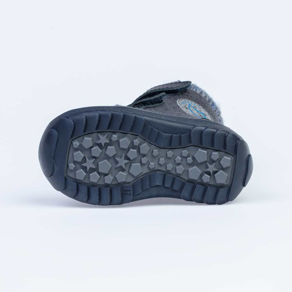 157006-42 Валенки на липучках Котофей синий, все фото 3