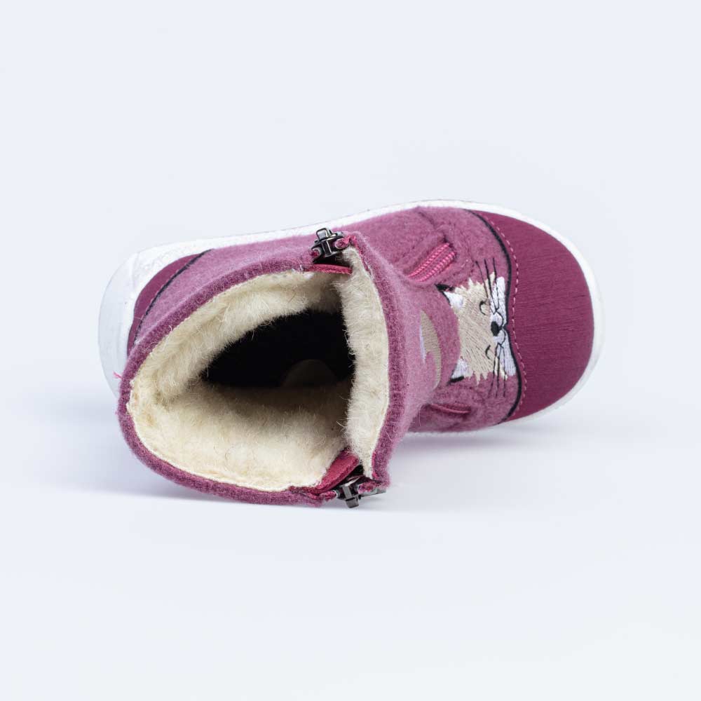 167055-41 Валенки для девочки с котенком, все фото 4