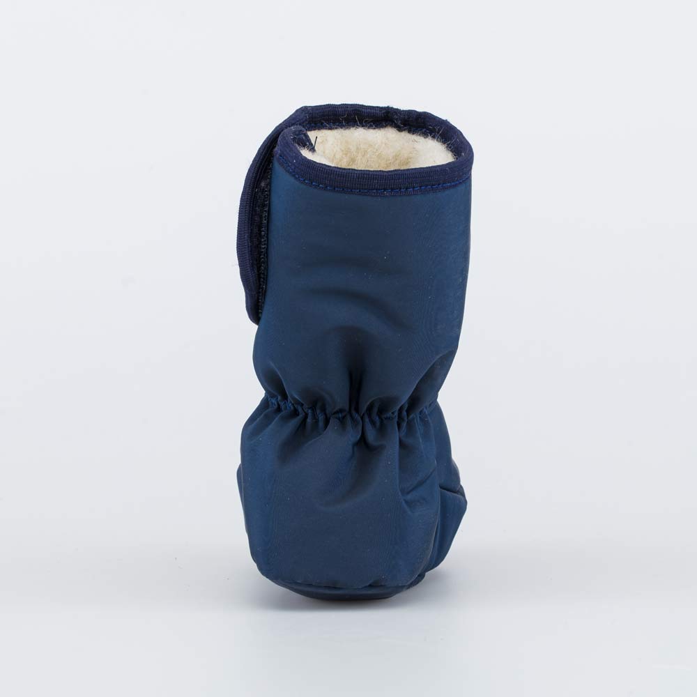 001107-40 Теплые меховые пинетки на липучке	, все фото 5