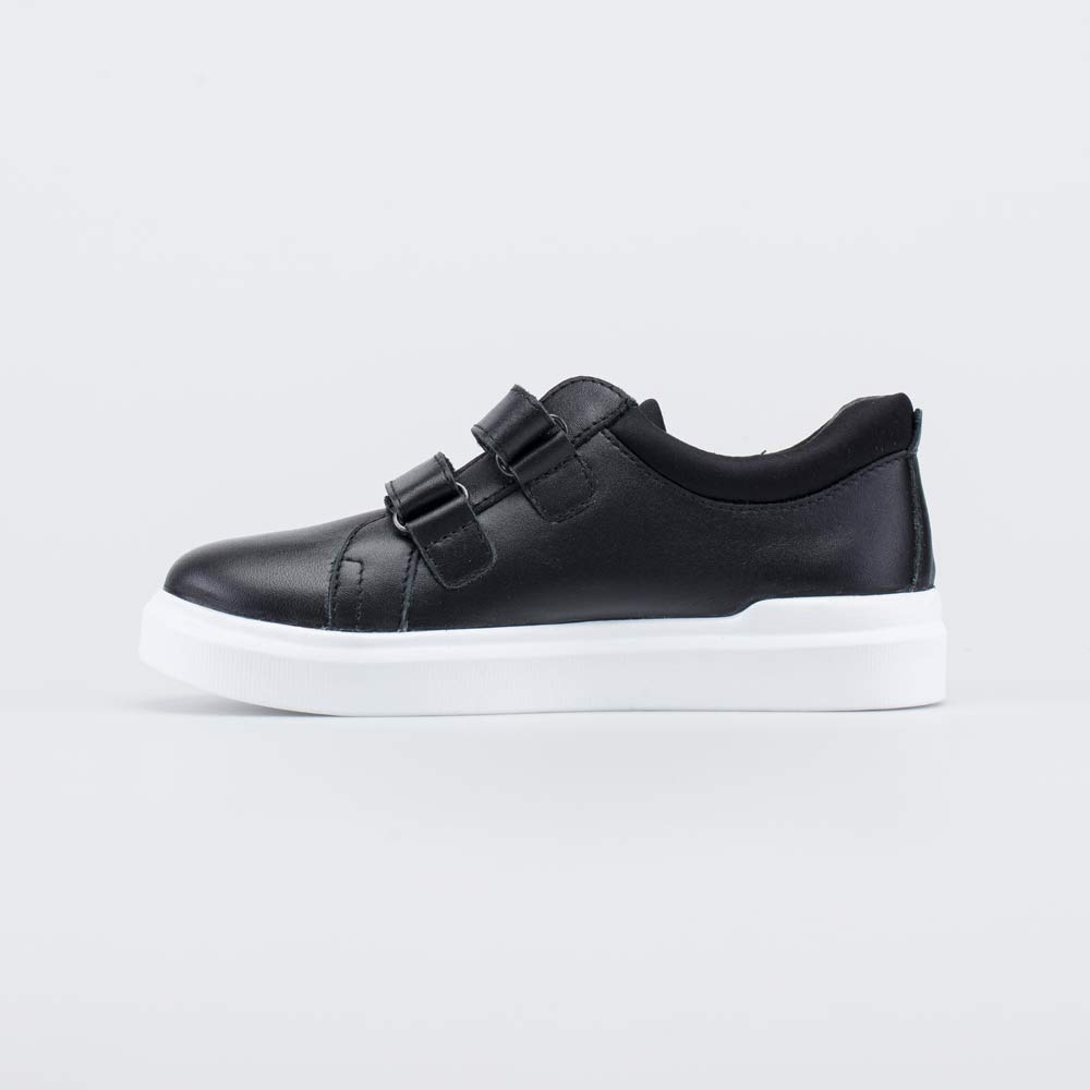 532316-21 Черные полуботинки на липучках , все фото 2