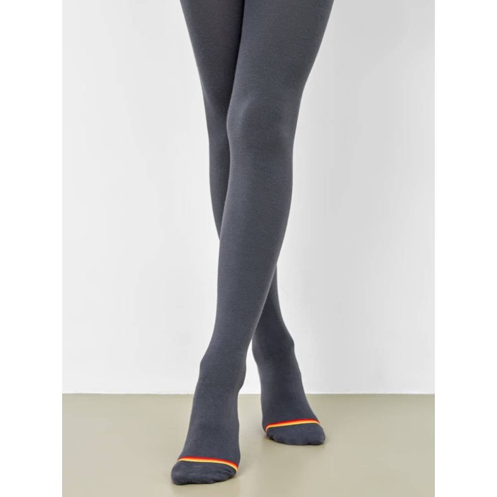 07832524-40 Колготки термо детские темно-серые, все фото 1