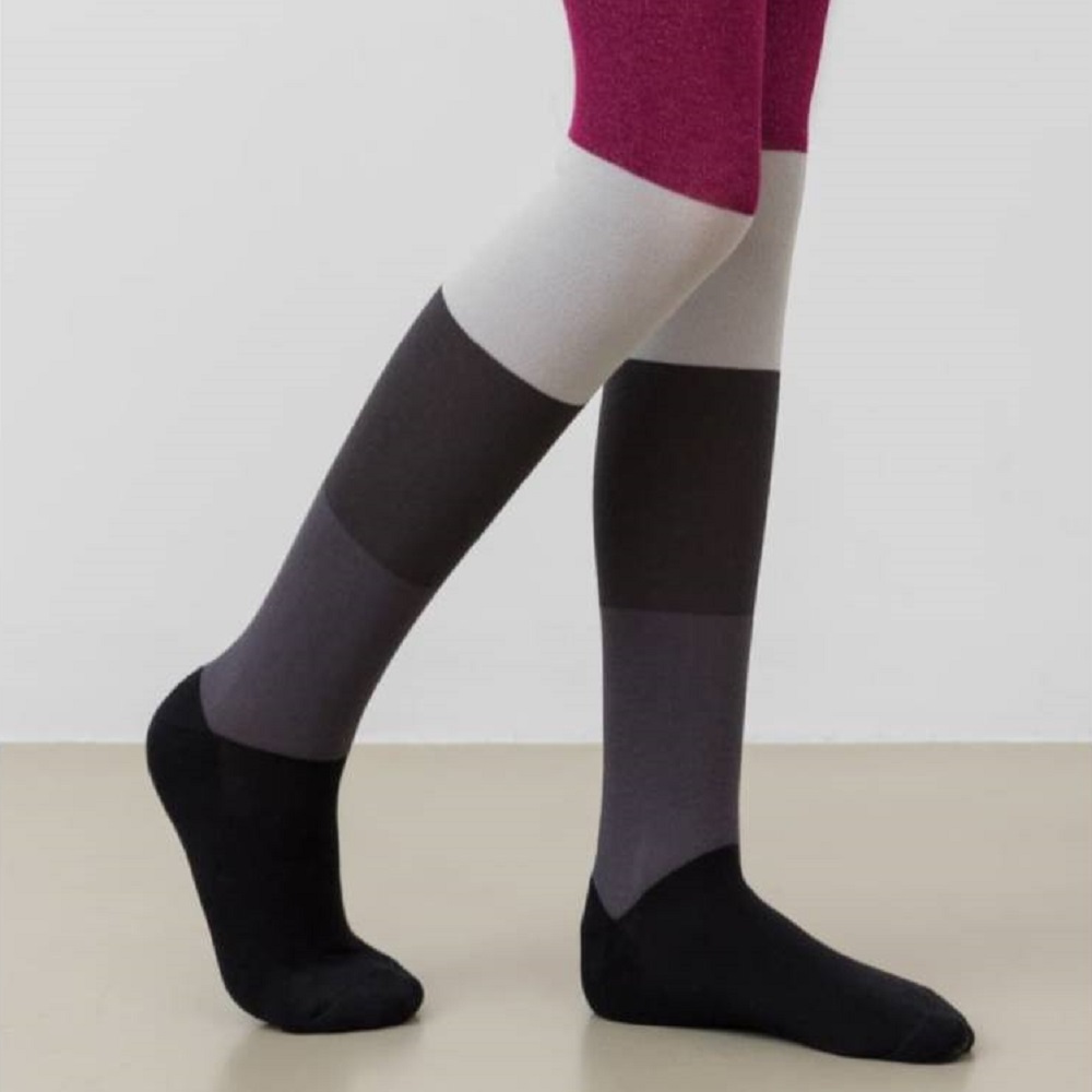 07832527-40 Колготки детские с махрой темно-серые, все фото 1