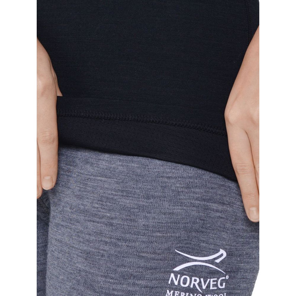 4U3HLRU-002 Термоджемпер детский NORVEG ACTIVE KIDS черный, все фото 8