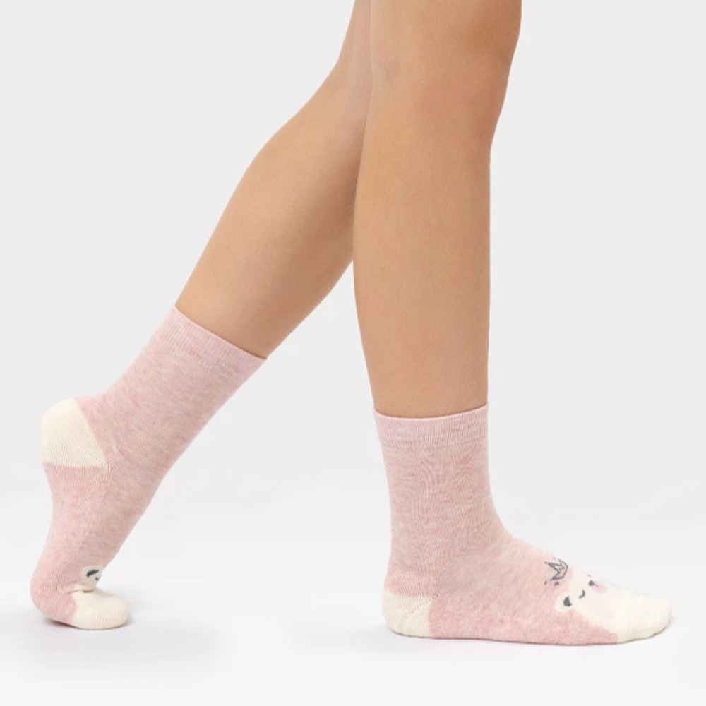 07842354-40 Махровые носки для девочки Мишка-принцесса, все фото 2