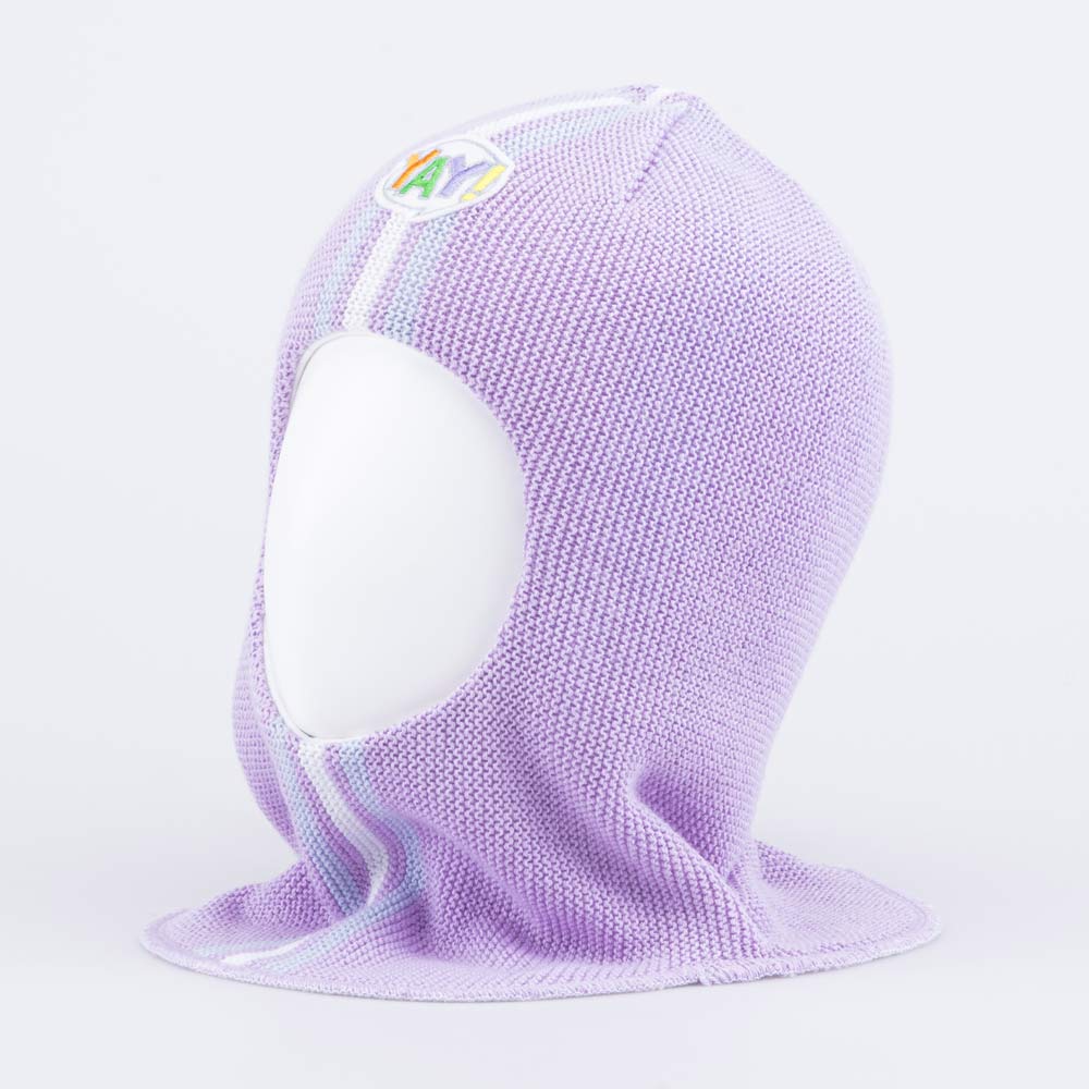 07811929-40 Шапка-шлем детский сиреневый, все фото 1