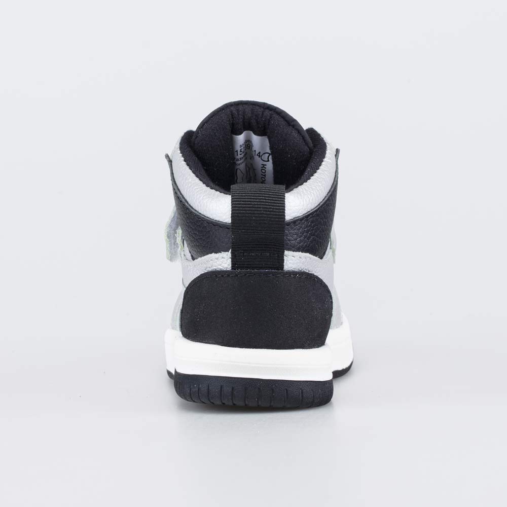 152397-14 Кожаные ботинки-кеды для девочки , все фото 5