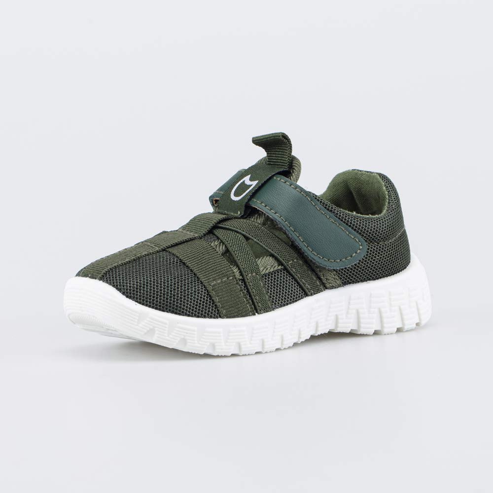 221178-13 Текстильная обувь для мальчика Оливковый , все фото 1