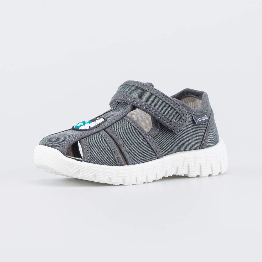 221183-11 Текстильные сандалии для мальчика Космонавт	, все фото 1