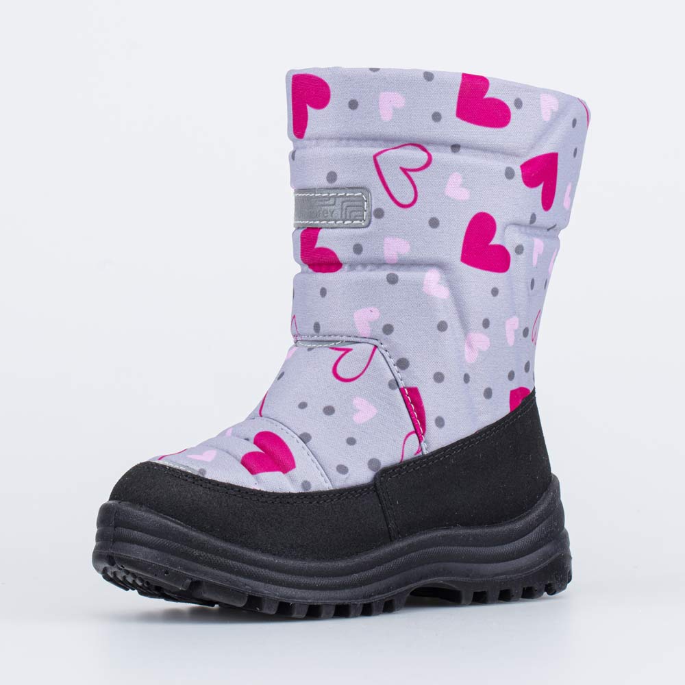 464059-49 Дутики для девочки Сердечки, все фото 1