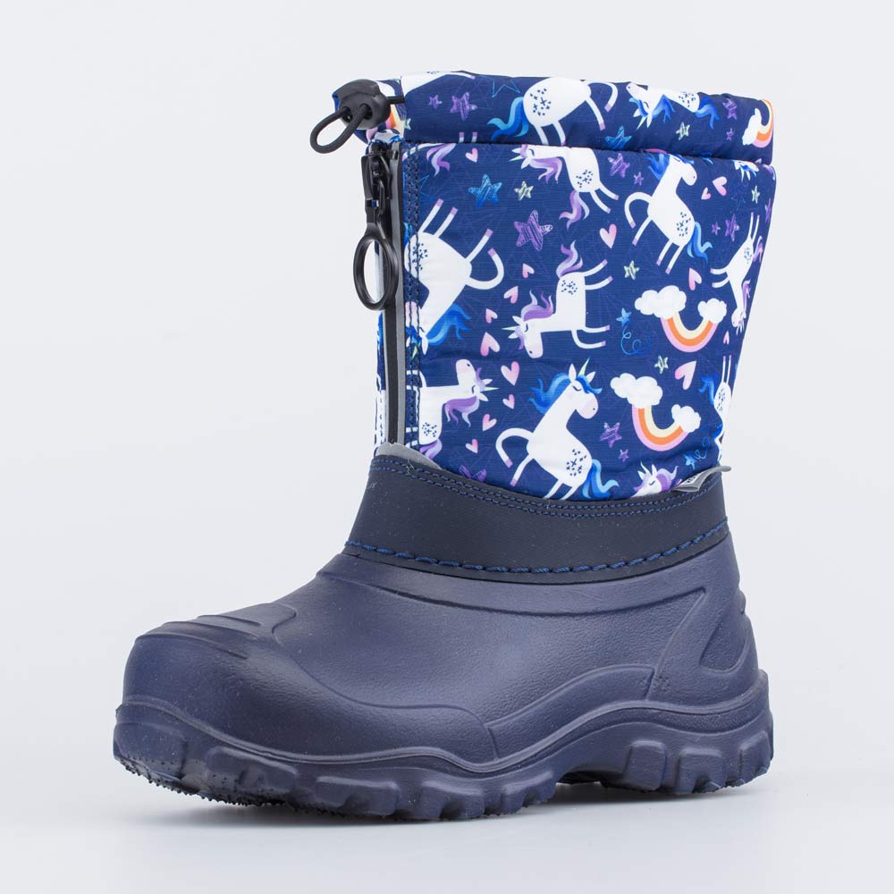 264014-46 Сноубутсы для девочки Единороги, все фото 1