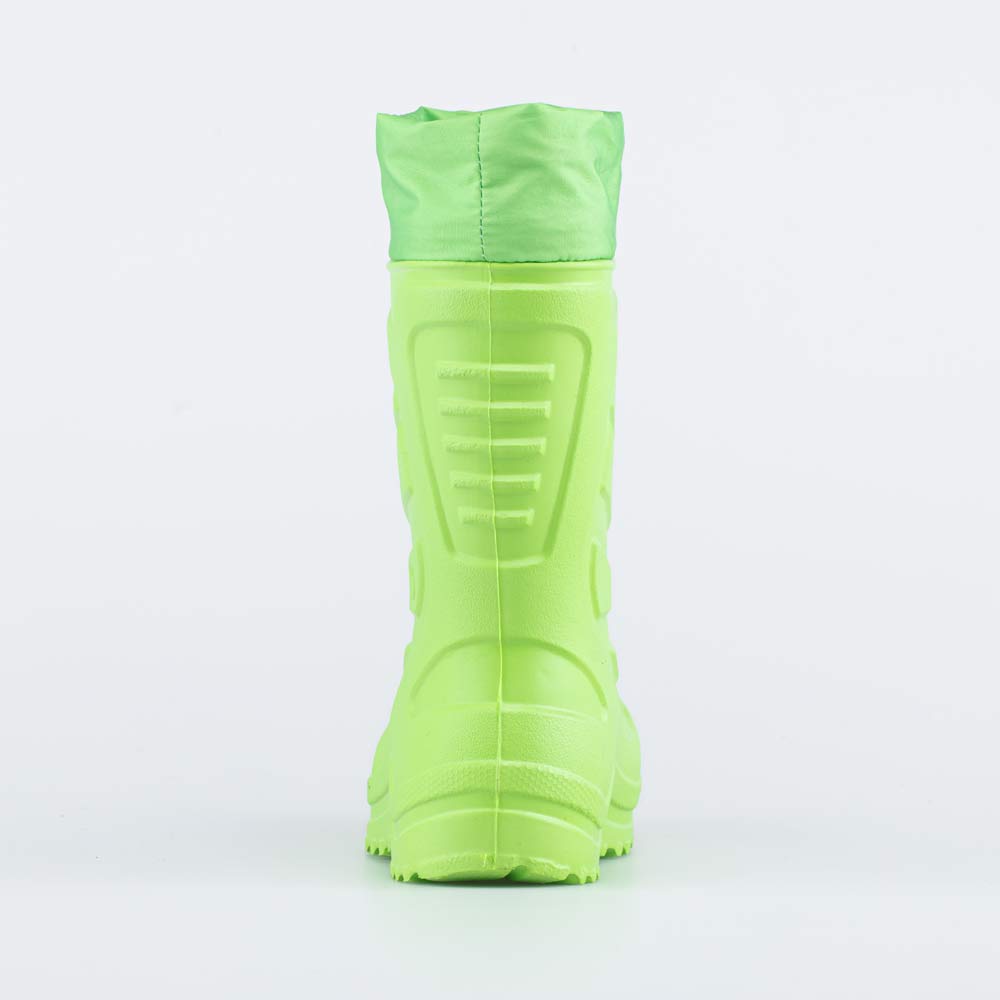 365147-12 Утепленные сапоги из ЭВА салатовый, все фото 5