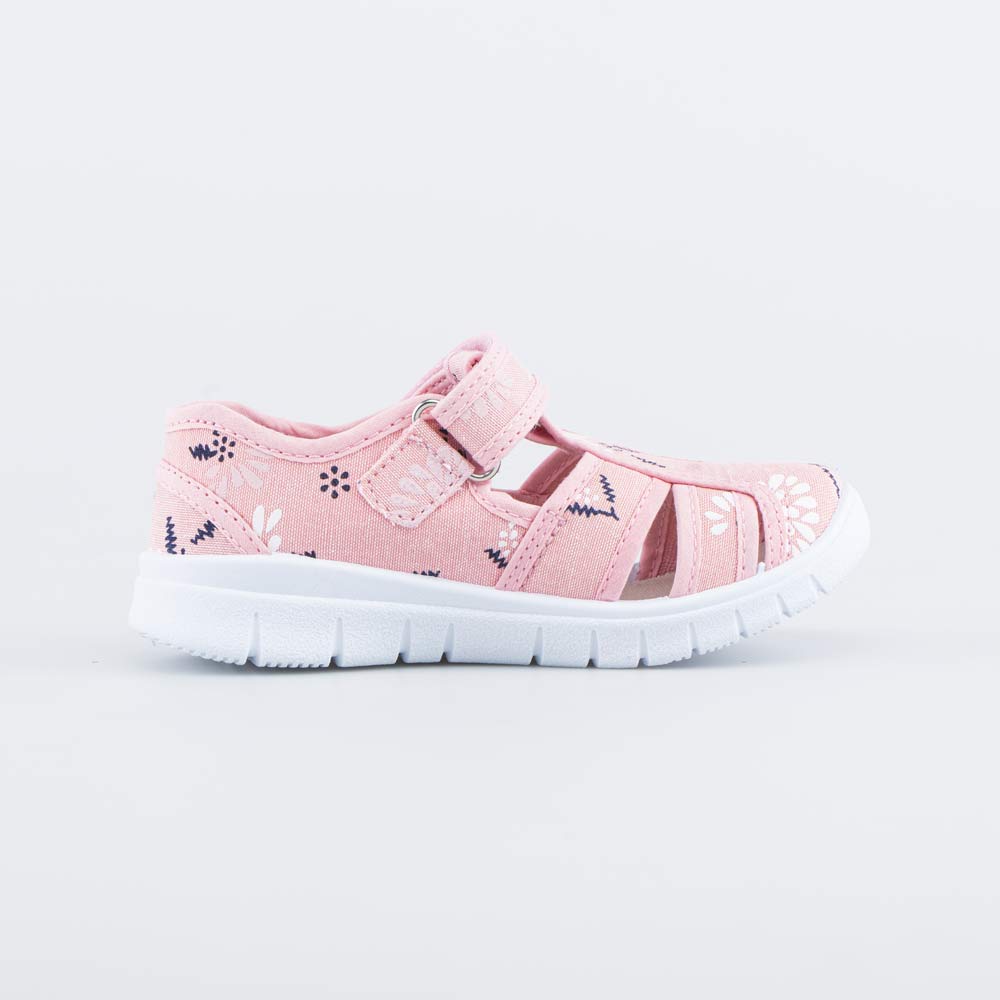 421064-13 Босоножки текстильные для девочки, все фото 2