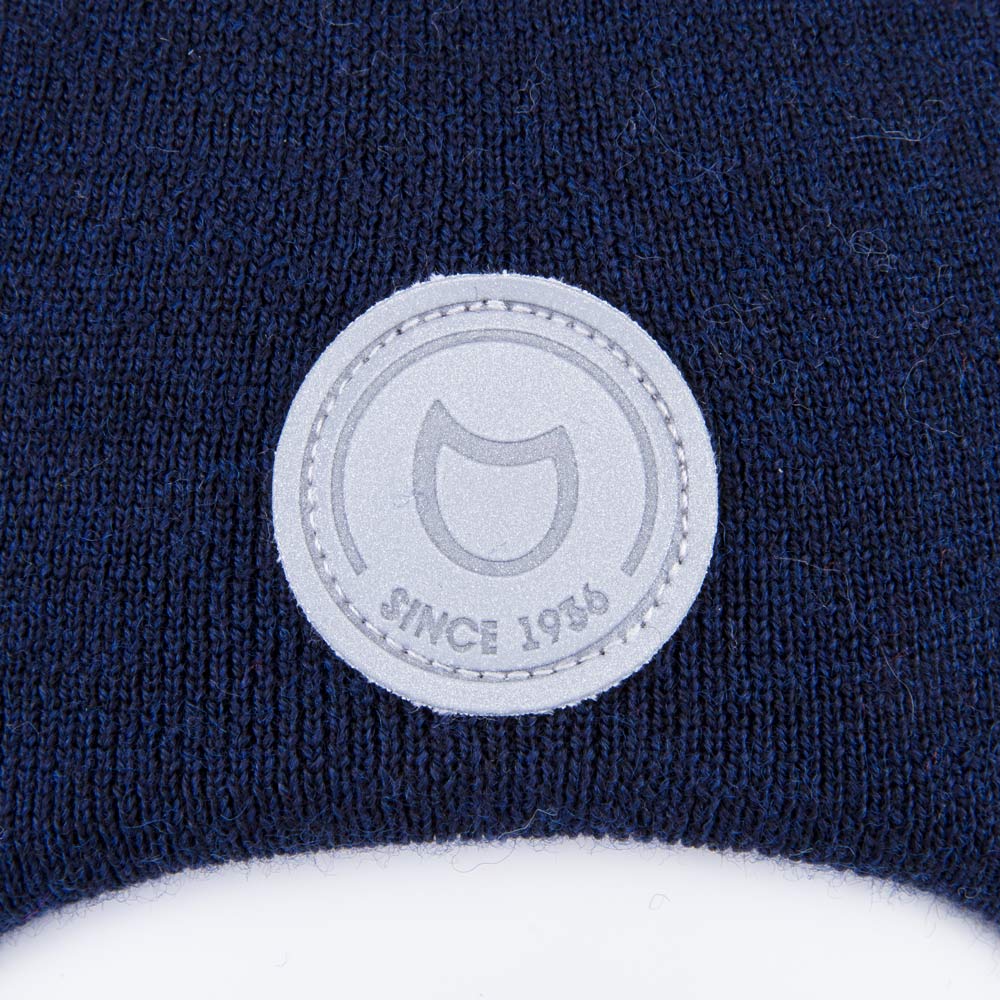 07711376-42 Зимняя шапка-шлем для мальчика темно-синий, все фото 3