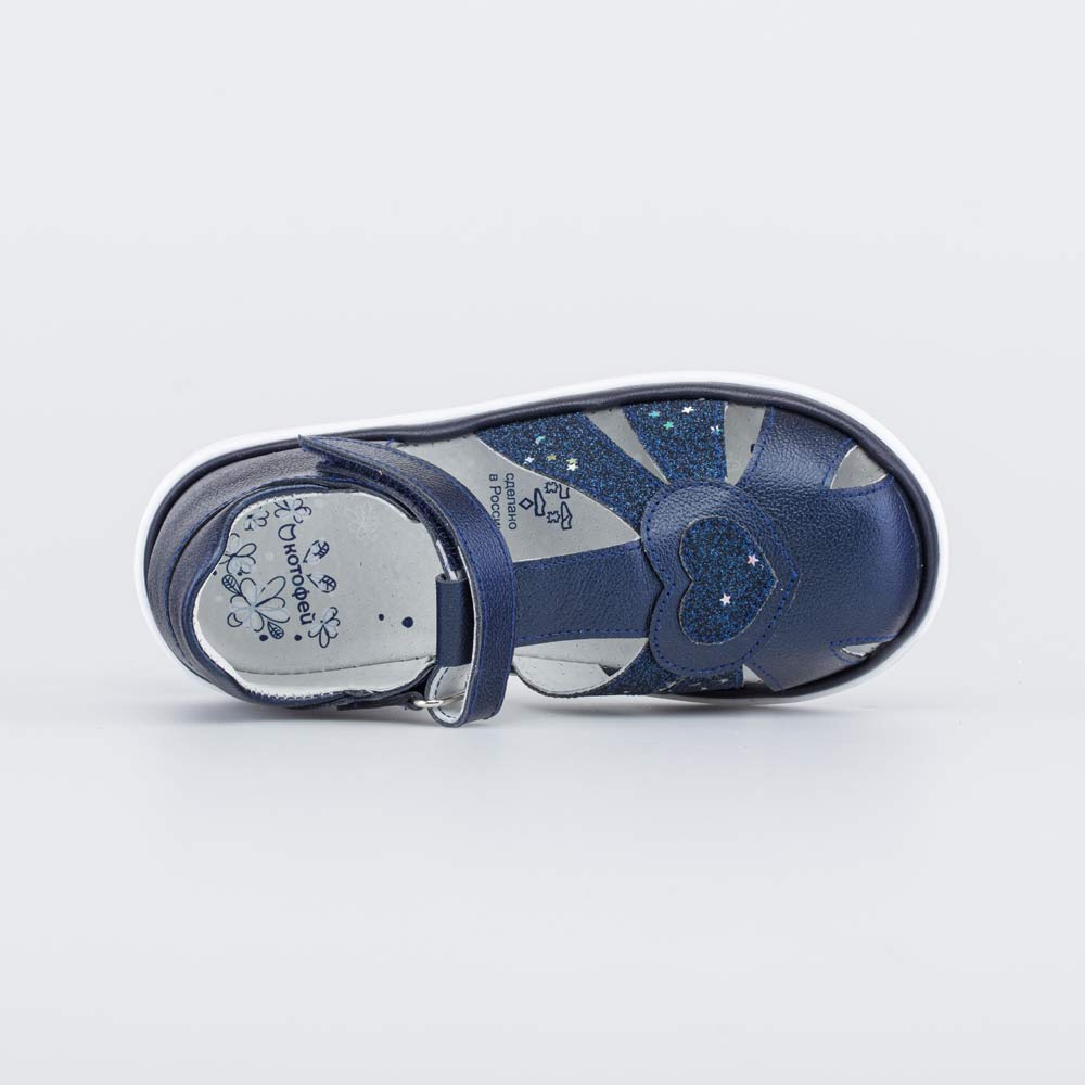 322153-21 Босоножки кожаные для девочки, все фото 4