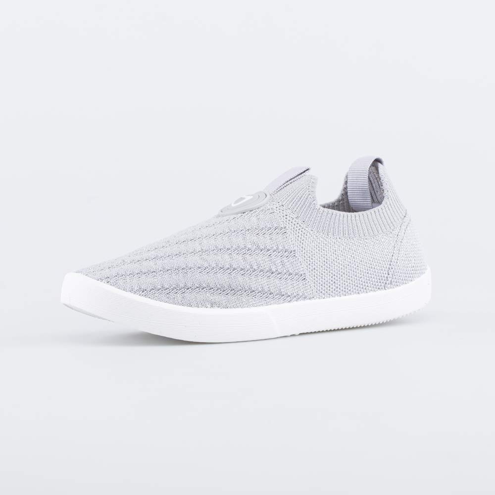 731155-11 Кеды из вязаного текстиля для девочки-подростка серый, все фото 1