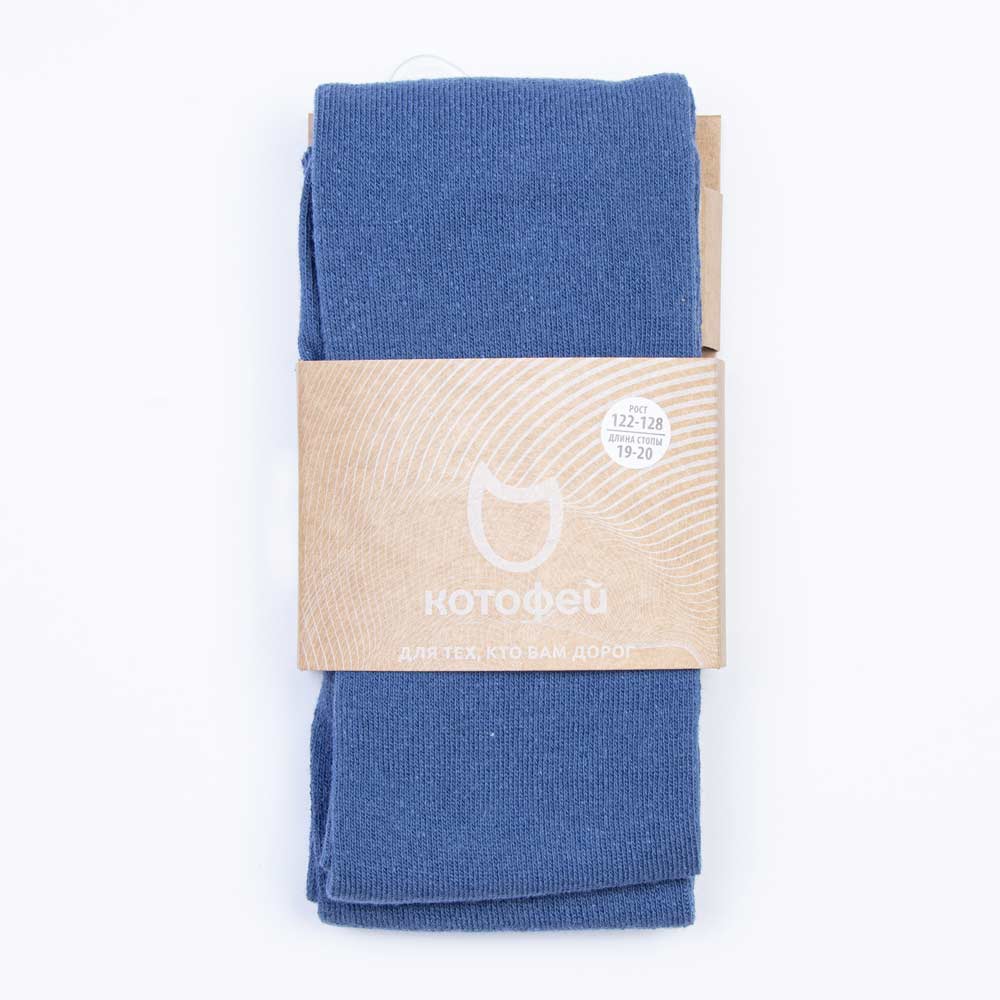 07032434-40 Базовые колготки для детей цвет джинсовый, все фото 2